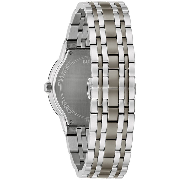 Bulova Modern reloj de hombre correa de acero inoxidable - Vista lateral