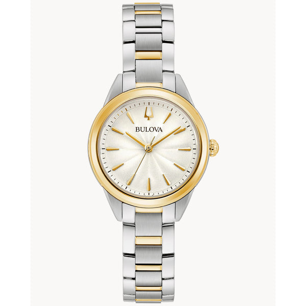 Reloj Bulova Sutton Mujer Correa de Acero Bicolor - Reloj original en Guatemala