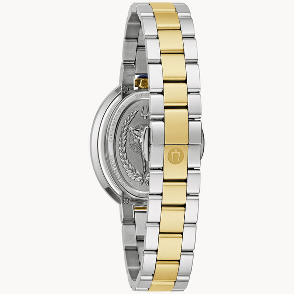 98L320 Reloj Bulova Rubaiyat de mujer correa de metal - Acero Inoxidable Bicolor