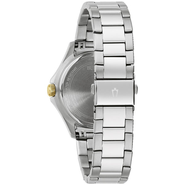 98M138 Reloj Bulova de mujer banda de metal