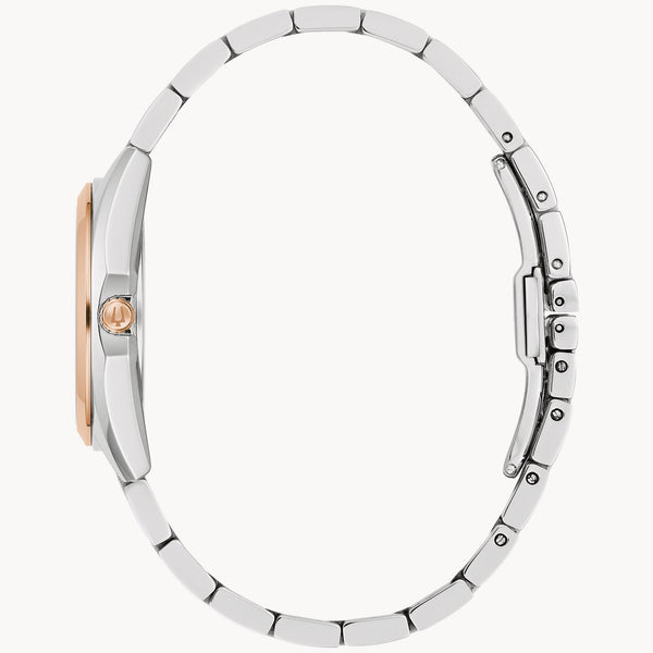 98P207 Reloj Bulova Topógrafo Clásico para Dama