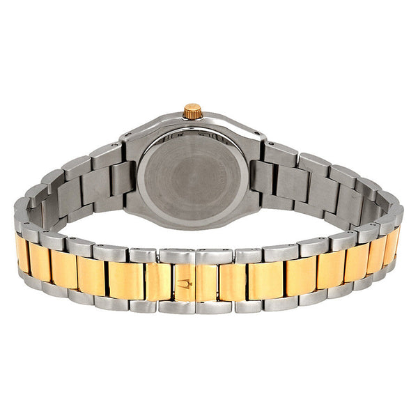 Reloj Bulova Diamond Mujer Acero Bicolor - Vista lateral