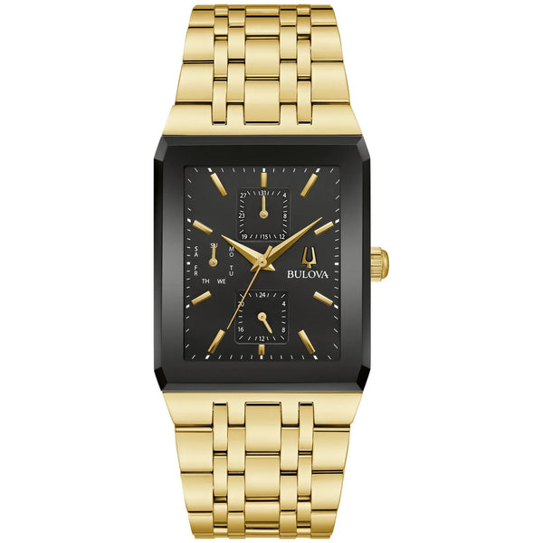 Reloj Bulova Modern Hombre Acero Inoxidable Dorado - Reloj original en Guatemala