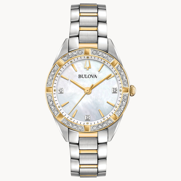 98R263 Reloj Bulova Sutton de mujer correa de metal