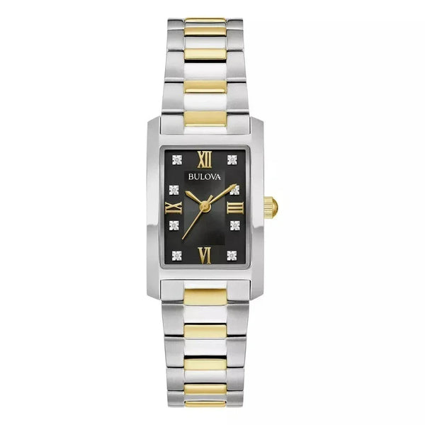 98p230 Reloj Bulova Classic de mujer pulsera de metal 21 mm - Reloj original en Guatemala