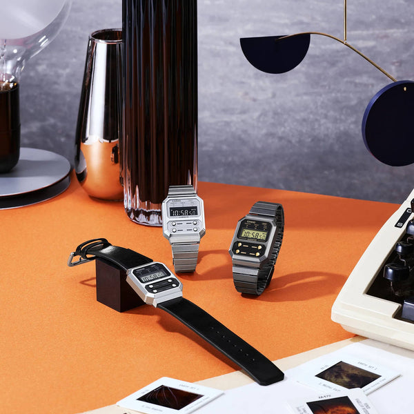 A-100WE-7B Reloj Casio Unisex, Vintage Clásico — imagen 2 de 4