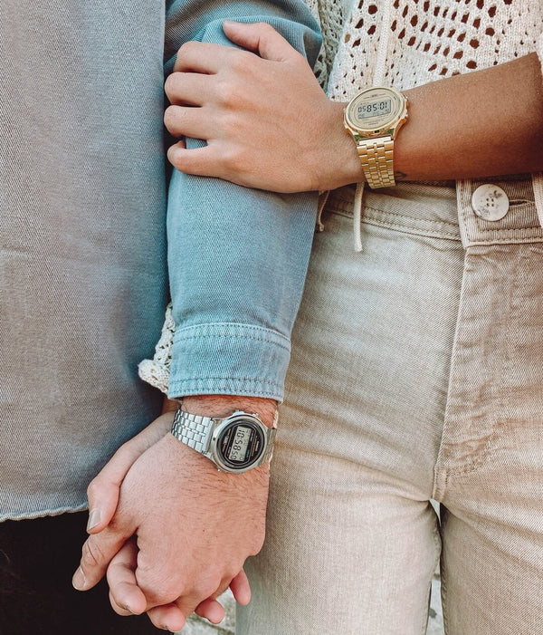 A-171WE-1A Reloj Casio Unisex, Vintage Clásico Cronómetro - Plateado