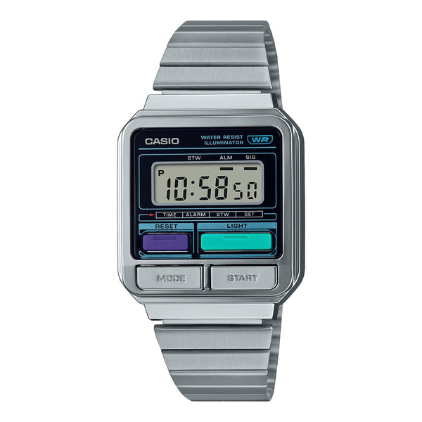 A120WE-1A Casio Reloj Unisex Vintage Clásico — original con garantía, La Relojería GT