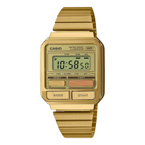 A120WEG-9A Casio Reloj Unisex Vintage Clásico — original con garantía, La Relojería GT