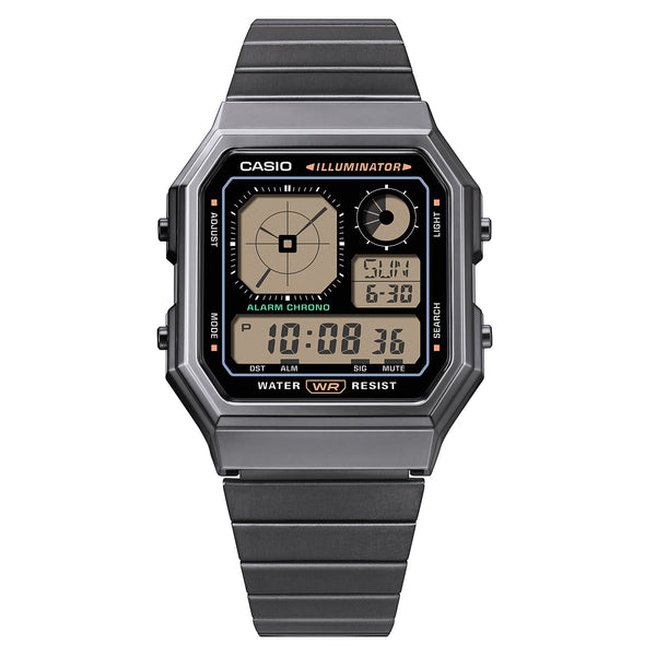 A130WEGG-1A Reloj Casio de hombre pulsera de metal — imagen 2 de 5