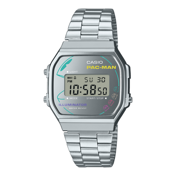 Reloj A168WEPC-7A Casio Pac-Man vintage edición limitada — original con garantía, La Relojería GT