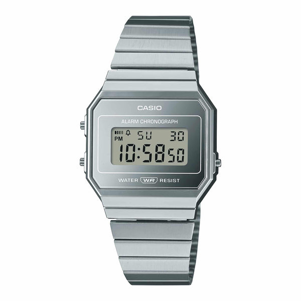 A700WEV-7A Reloj Casio Vintage Unisex con Correa de Metal — original con garantía, La Relojería GT