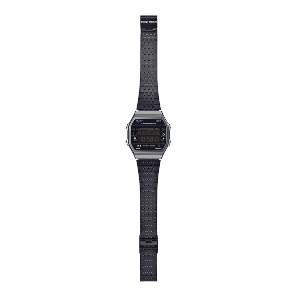 Reloj 100WEPC-1B Casio de hombre pulsera de metal Edición Pac-Man con Bluetooth - Vista lateral