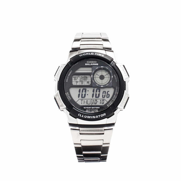 AE-1000WD-1AV Reloj Casio para Hombre, Illuminator Hora Mundial 10 Años de Batería — imagen 2 de 4