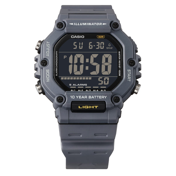 AE-1600H-8BV Reloj Casio Digital Hombre Resina Gris - Vista lateral