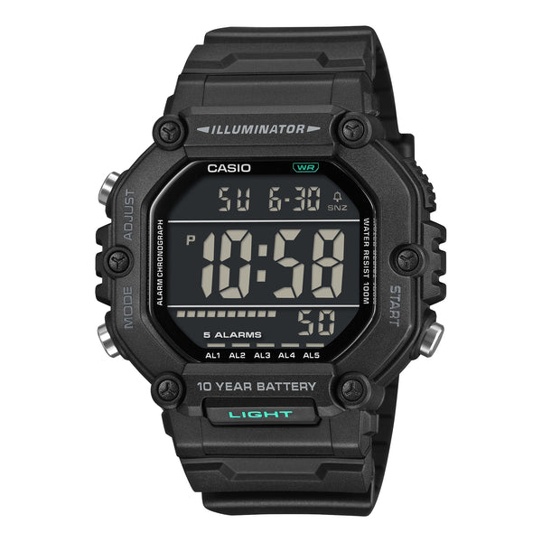 AE-1600HX-1BV Reloj Casio de hombre correa de resina 10 años de batería — original con garantía, La Relojería GT