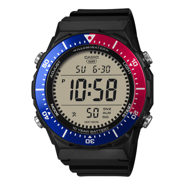 AE-1700H-1A2V Reloj Casio de hombre Digital pulsera de caucho — original con garantía, La Relojería GT
