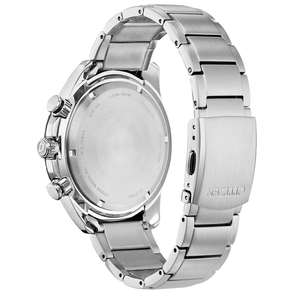 51L Reloj Citizen Eco-Drive Sport Hombre Correa de Acero - Vista lateral