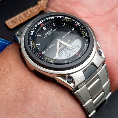 AW-80D-1AV Reloj Casio para Hombre, Illuminator 10 Años de Batería — imagen 2 de 4