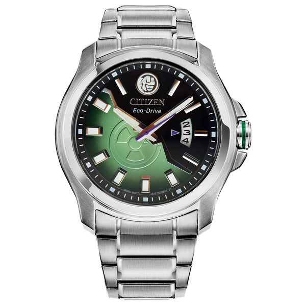Reloj 56W Citizen The Hulk Marvel edition de hombre pulsera de metal Eco-drive - Reloj original en Guatemala