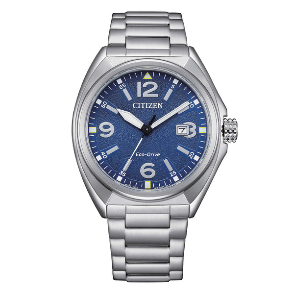 76L Reloj Citizen Corso Eco-Drive Hombre Acero Esfera Azul - Reloj original en Guatemala