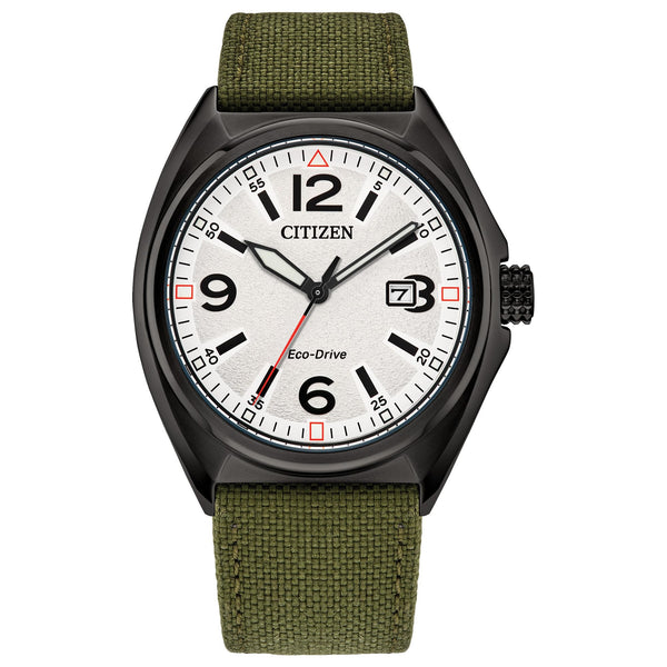 16A Reloj Citizen Corso Eco-Drive Hombre Correa Tela Verde - Reloj original en Guatemala