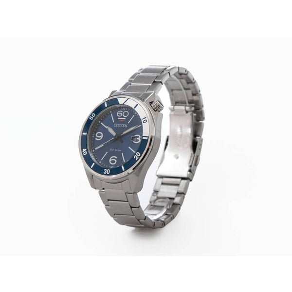 Reloj Citizen Corso Eco-Drive Hombre Acero Esfera Azul - Vista lateral