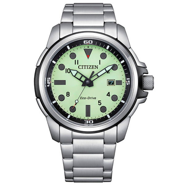 Reloj Citizen Sea Land Hombre Acero Esfera Verde - Reloj original en Guatemala