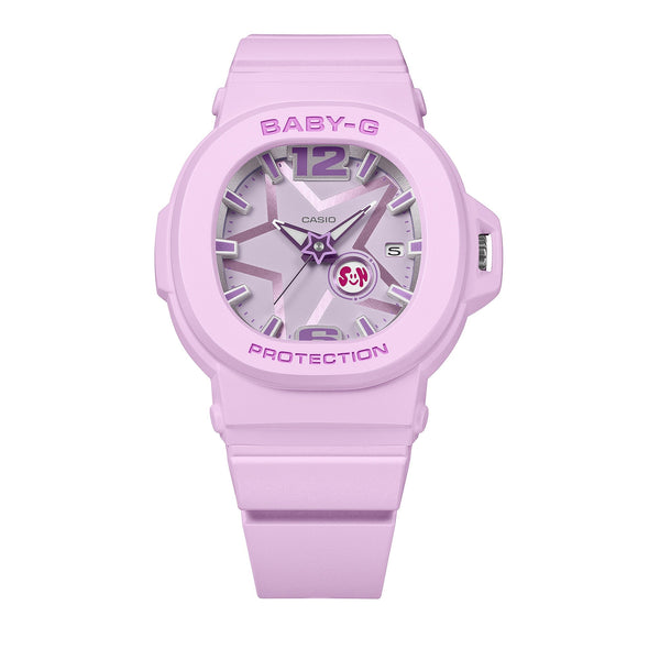10D Reloj Baby-G Mujer Resina Lila - Vista lateral