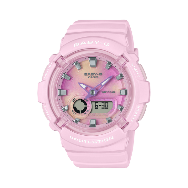 280TD-4A Reloj Baby-G Mujer Correa de Resina Rosa - Reloj original en Guatemala