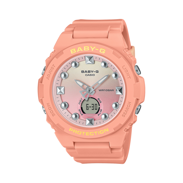 320 Reloj Baby-G Mujer Resina Rosa Coral - Reloj original en Guatemala
