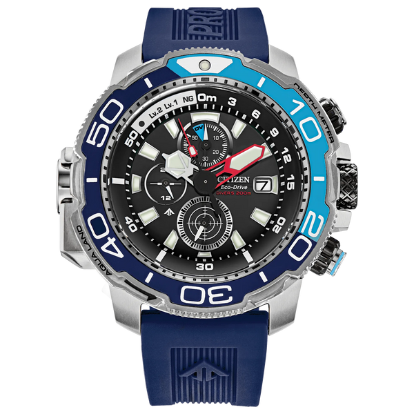 BJ2169-08E Reloj Citizen Promaster Aqualand de hombre correa de silicona