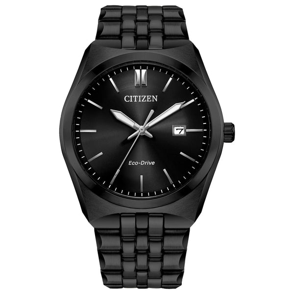 Reloj Citizen Eco-Drive Corso Hombre Acero Negro - Reloj original en Guatemala