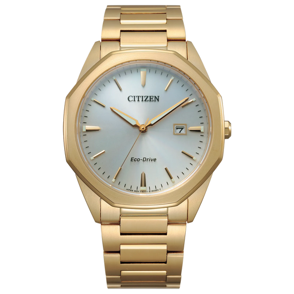 57A Reloj Citizen Corso Eco-drive de hombre pulsera de metal - Reloj original en Guatemala