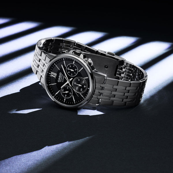 BMS-300D-1AV Reloj Casio de hombre correa de metal — imagen 2 de 5