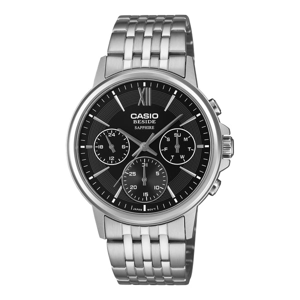 BMS-300D-1AV Reloj Casio de hombre correa de metal 46 mm — original con garantía, La Relojería GT