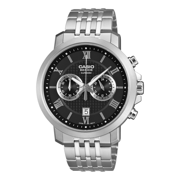 BMS-500D-1A Reloj Casio de hombre correa de metal — original con garantía, La Relojería GT