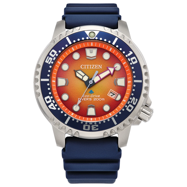 BN0169-03X Reloj Citizen Promaster Dive Eco-drive Unisex banda de silicona 44 mm