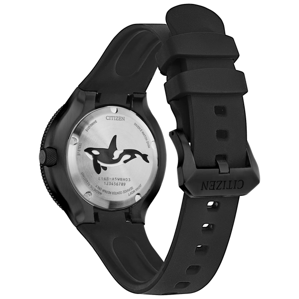 Reloj 01E Citizen Promaster Dive de caballero pulsera de resina Eco-drive - Vista lateral