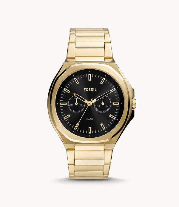 Reloj Fossil Híbrido Hombre Acero Dorado - Reloj original en Guatemala