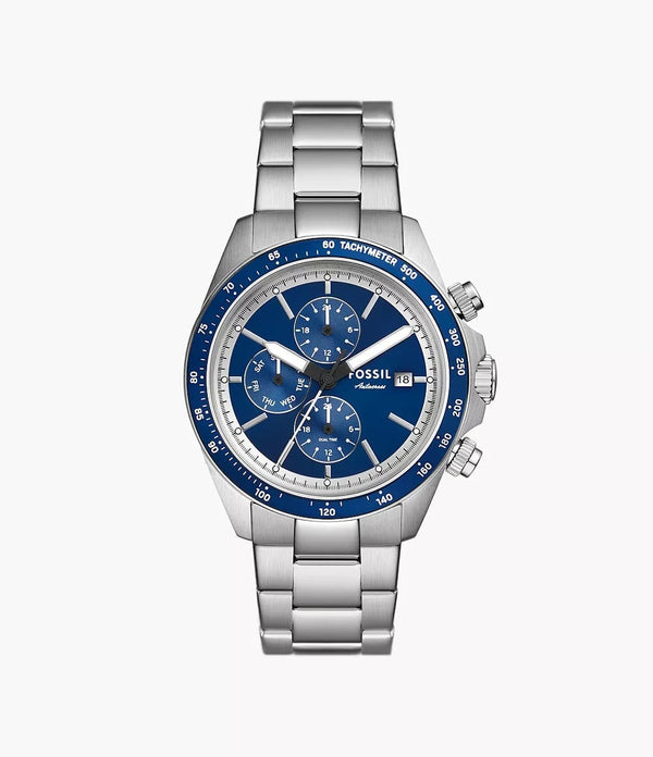 Reloj Fossil Autocross Hombre Correa de Acero Azul - Reloj original en Guatemala