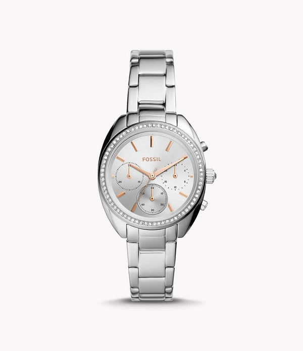 Reloj Fossil Vale Mujer Acero Inoxidable Plateado - Reloj original en Guatemala