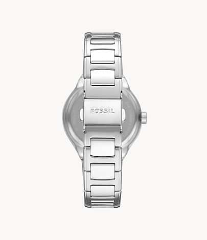 Reloj Fossil Eevie Mujer Correa Acero Azul Marino - Vista lateral