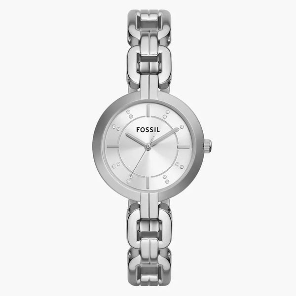 DE Reloj Fossil Kerrigan Mujer Acero Plateado - Reloj original en Guatemala