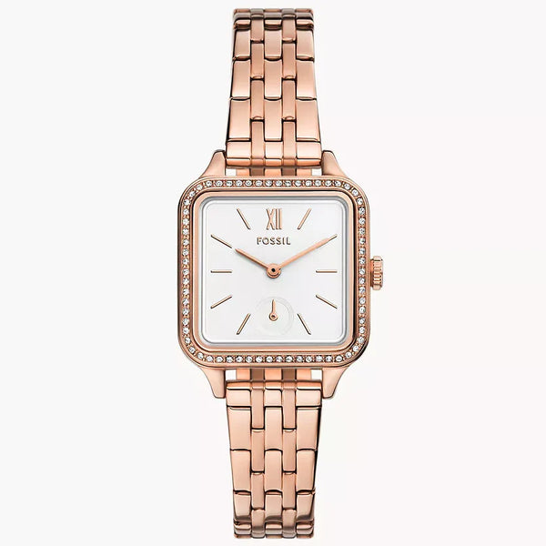 Reloj Fossil Colleen Mujer Pulsera Metal Oro Rosa - Reloj original en Guatemala