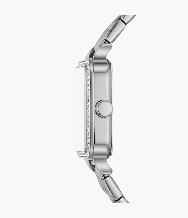 DE Reloj Fossil Colleen Mujer Pulsera Acero Rosa - Vista lateral