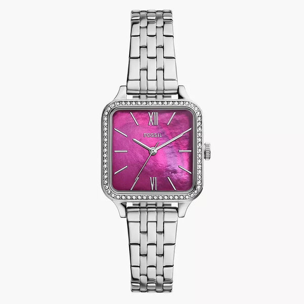 DE Reloj Fossil Colleen Mujer Pulsera Acero Rosa - Reloj original en Guatemala