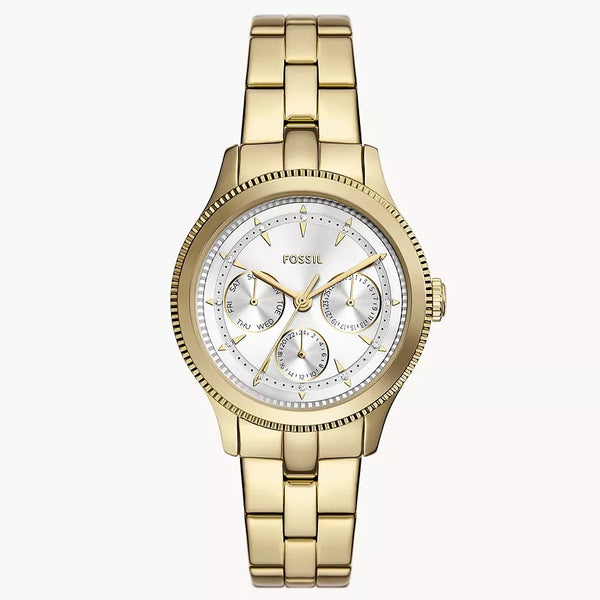 DE Reloj Fossil Brynn Mujer Acero Dorado Esfera - Reloj original en Guatemala