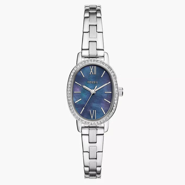 DE Reloj Fossil Penny Mujer Acero Plata Esfera Nácar - Reloj original en Guatemala
