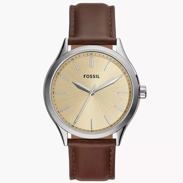 Reloj Fossil Fenmore Hombre Cuero Marrón Esfera - Reloj original en Guatemala